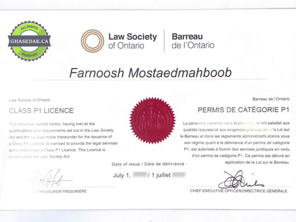 Law Society of ontario