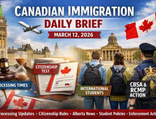 Canada Immigration Daily Update – March 12, 2026