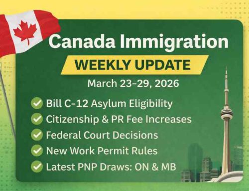 Canada Immigration Weekly Update – March 23–29, 2026