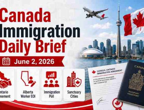 Canada Immigration Daily Update – June 02, 2026 | Canada-Ontario Agreement, Alberta EOI, Public Opinion & Sanctuary Cities