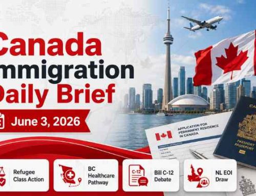 Canada Immigration Daily Update – June 03, 2026 | Refugee Class Action, BC Healthcare Pathway, Bill C-12 & PR Delays