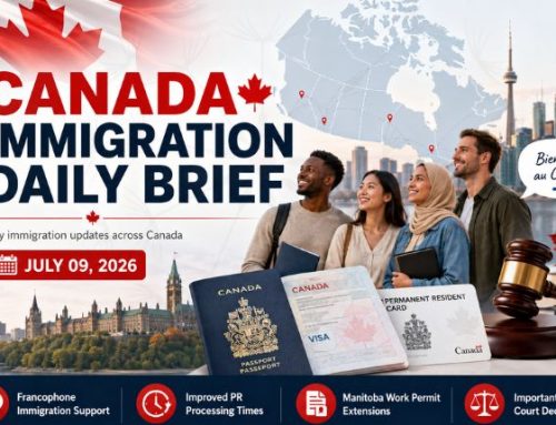 Canada Immigration Daily Update – July 09, 2026 | Francophone Funding, PR Processing and Work Permit Updates