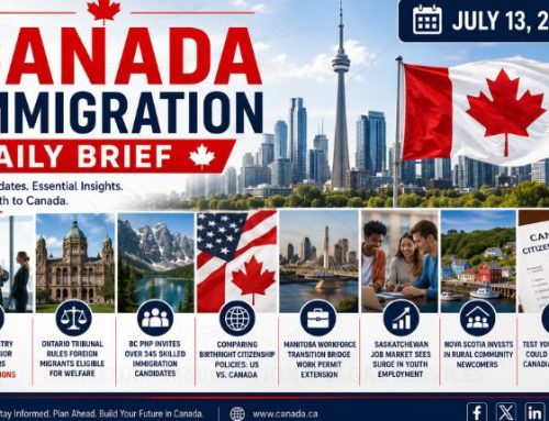 Canada Immigration Daily Update – July 13, 2026 | Express Entry, BC PNP and Manitoba Work Permit Updates
